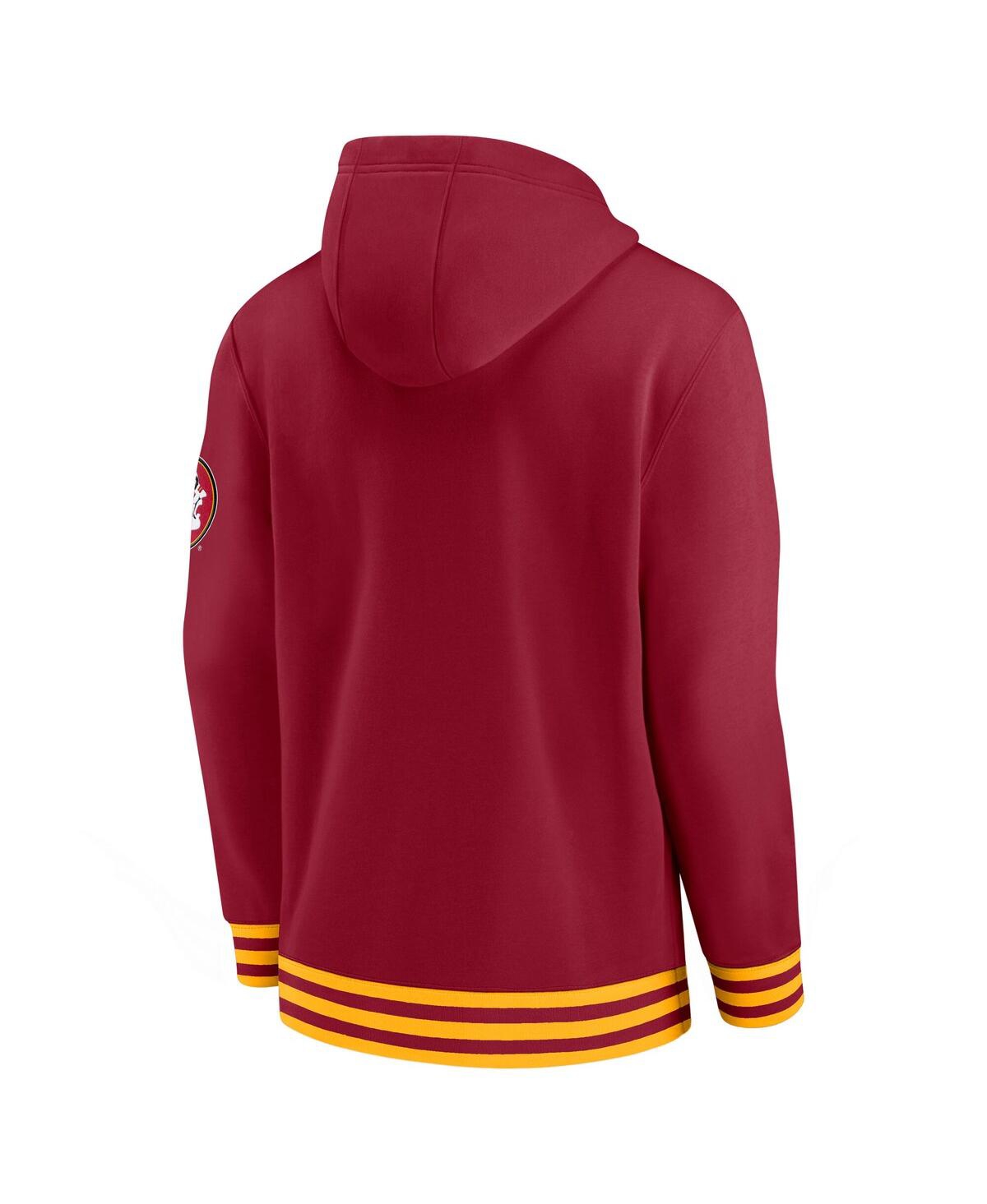 Nike Men's Garnet Florida State Seminoles Legacy Retro Pullover Hoodie In Garnet
