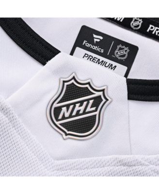 Men's Sidney Crosby White Pittsburgh Penguins Away Premium Jersey