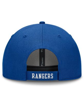 Men's Blue New York Rangers Core Adjustable Hat