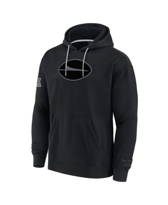 Men's Black New York Jets Elements Pace Fleece Pullover Hoodie