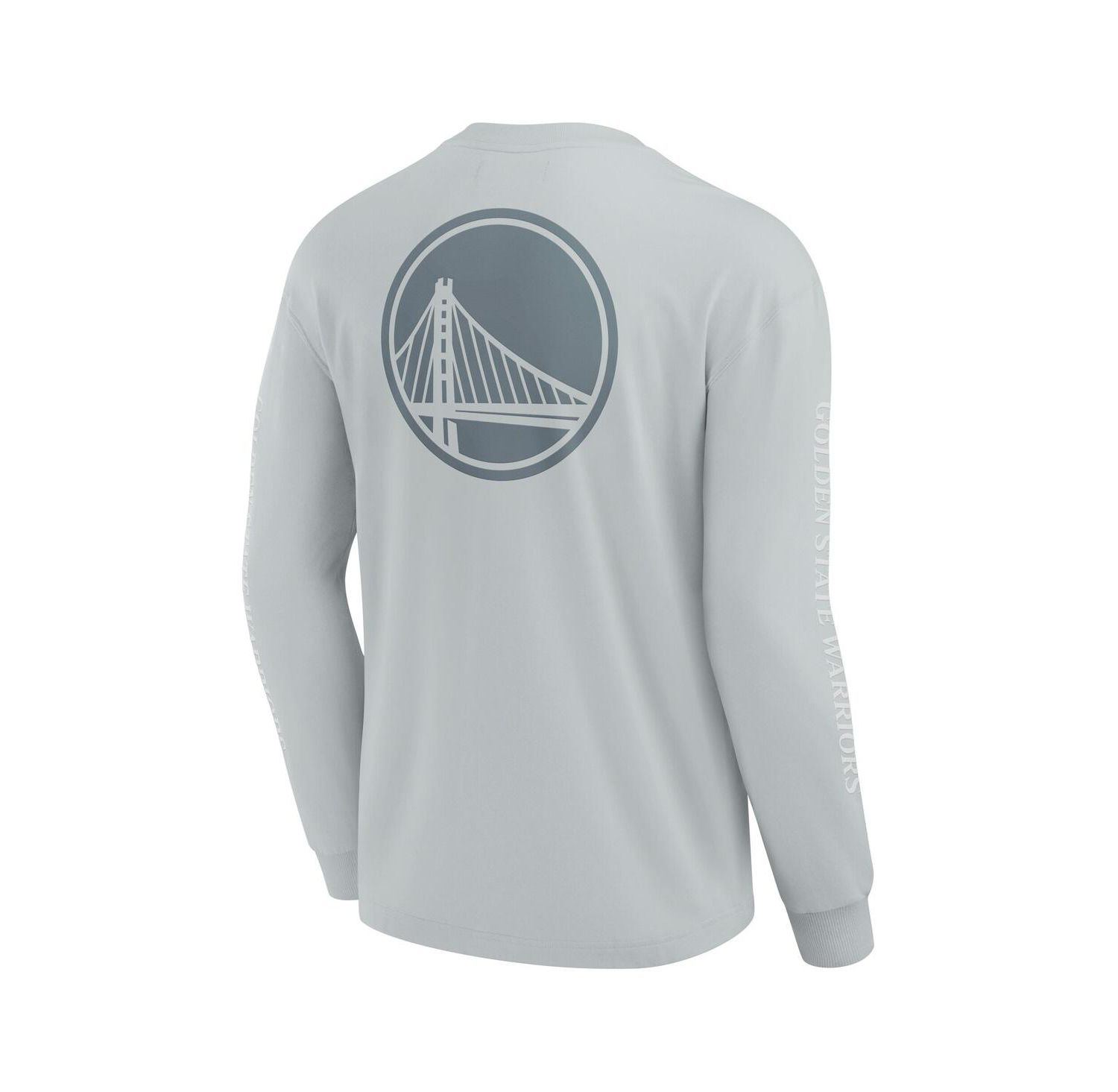 Men's Gray Golden State Warriors Elements Strive Long Sleeve T-Shirt