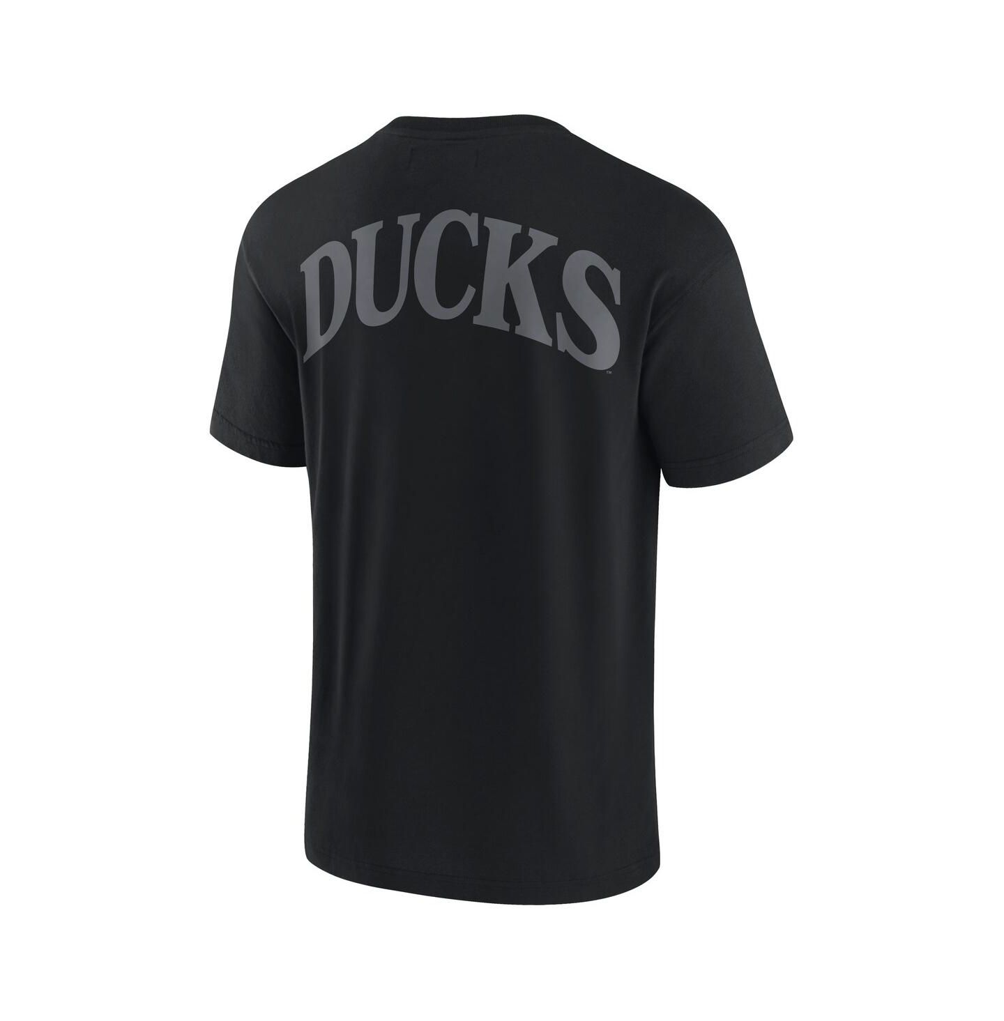Мужская футболка Fanatics Black Oregon Ducks Iconic — фото 3