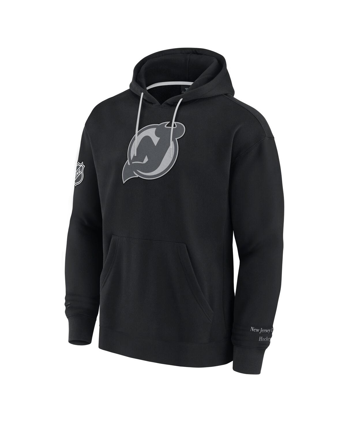 Fanatics Men's Black Carolina Hurricanes Elements Pace Pullover Hoodie In Black