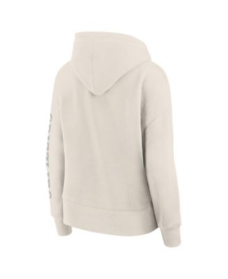 Women's Cream Memphis Grizzlies Elements Next Pullover Hoodie