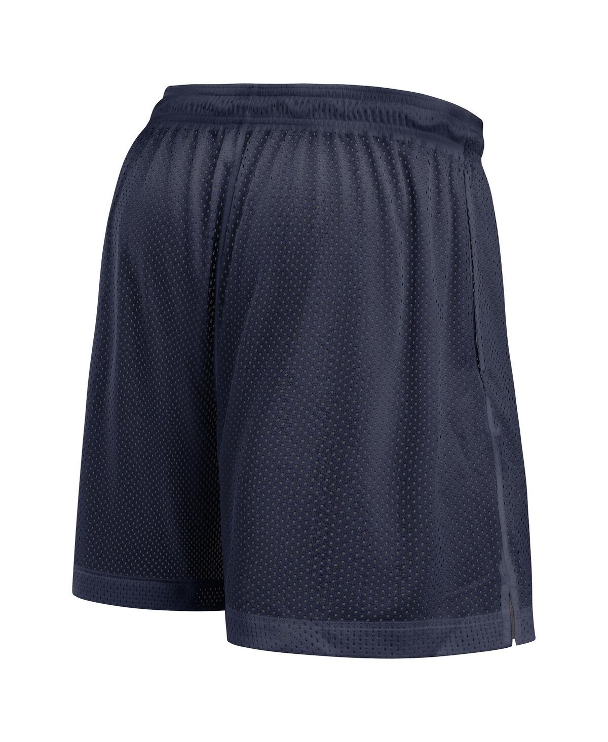 JORDAN MEN'S NAVY/HEATHER GRAY MICHIGAN WOLVERINES PLAYER SHORTS 