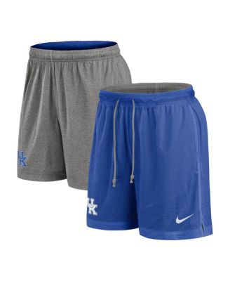 Nike - Men's Royal/Heather Gray Kentucky Wildcats Player Reversible Shorts