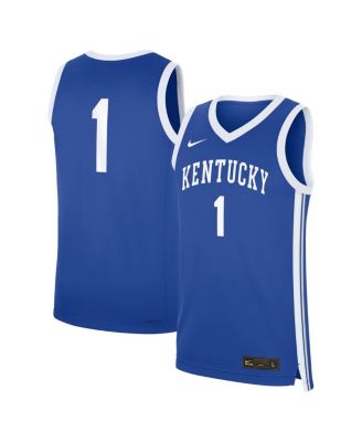 Nike - Men's 1 Royal Kentucky Wildcats Road Replica Jersey
