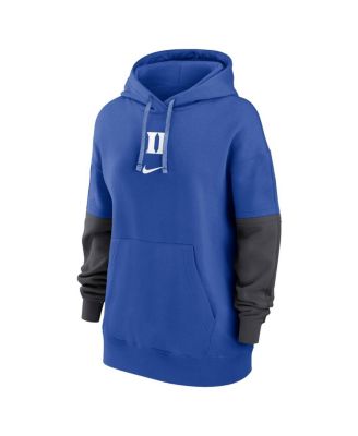 Women's Royal Duke Blue Devils 2024 Sideline Essential Pullover Hoodie