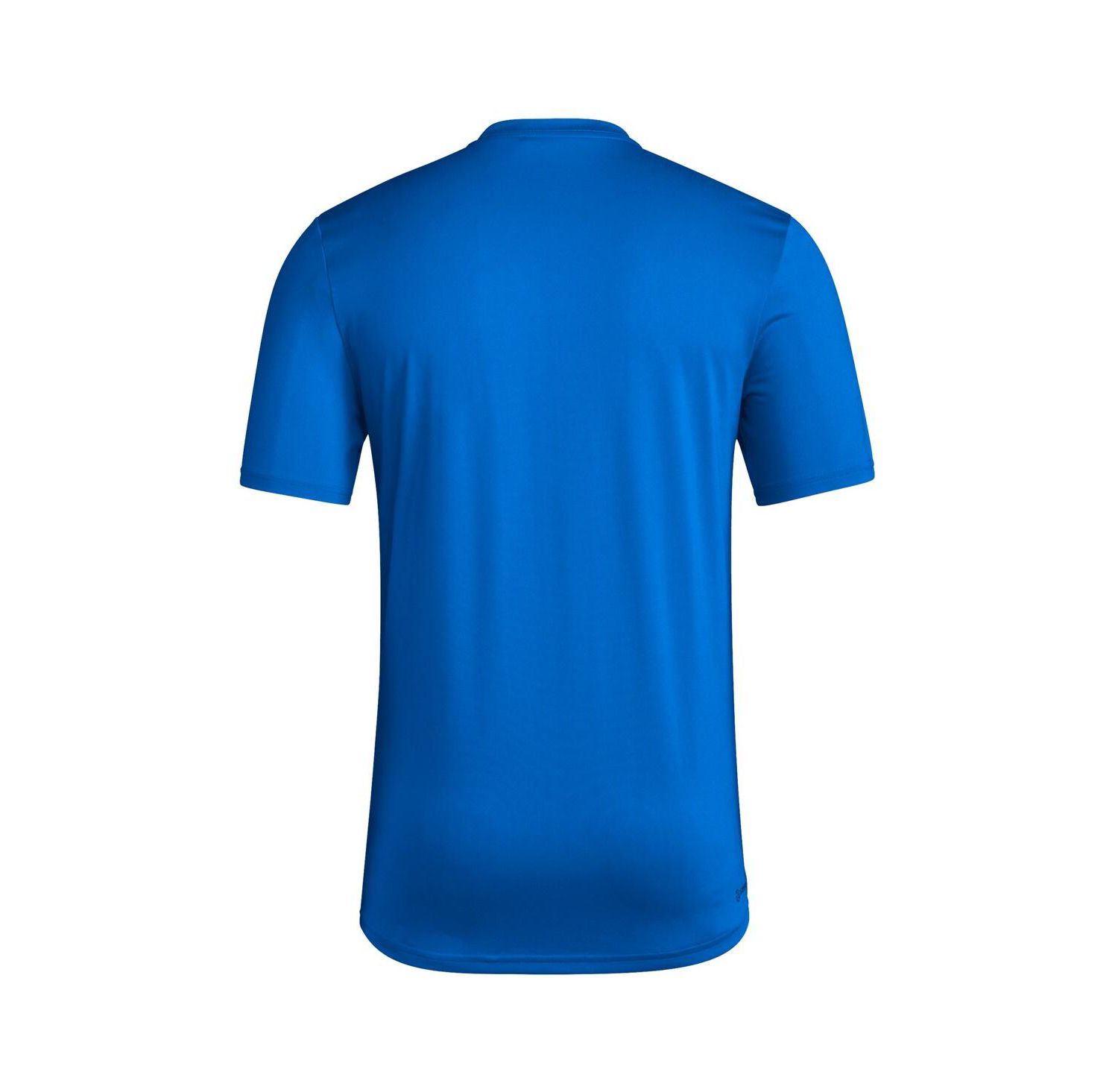 Men's Royal Kansas Jayhawks Basketball State Outline Pre-Game T-Shirt