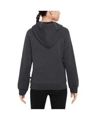 Big Boys and Girls Black Liverpool Third Air Pullover Hoodie