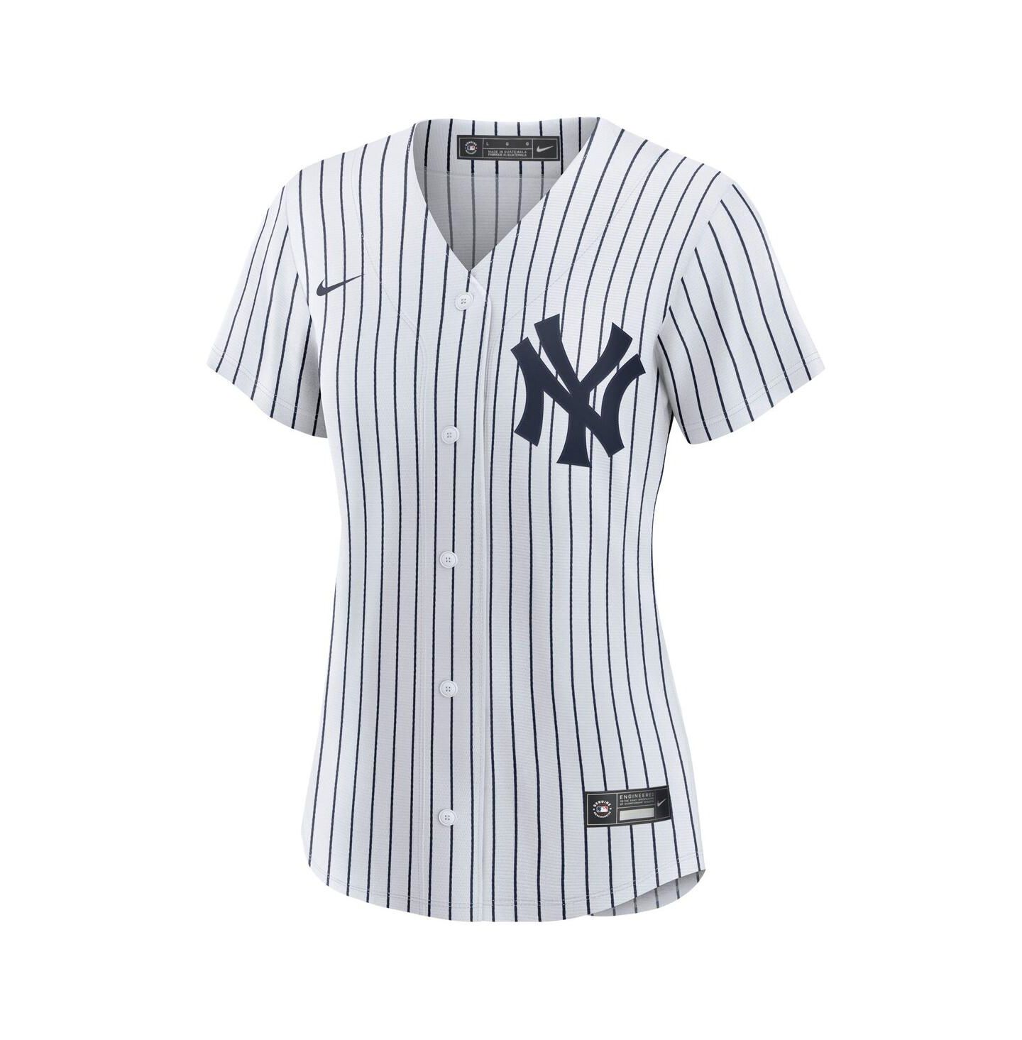 Женский топ Nike Giancarlo Stanton White New York Yankees Home Replica Player Jersey — фото 2