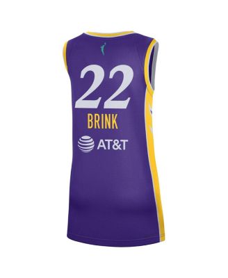 Men's and Women's Cameron Brink Purple Los Angeles Sparks 2024 WNBA Draft Explorer Jersey