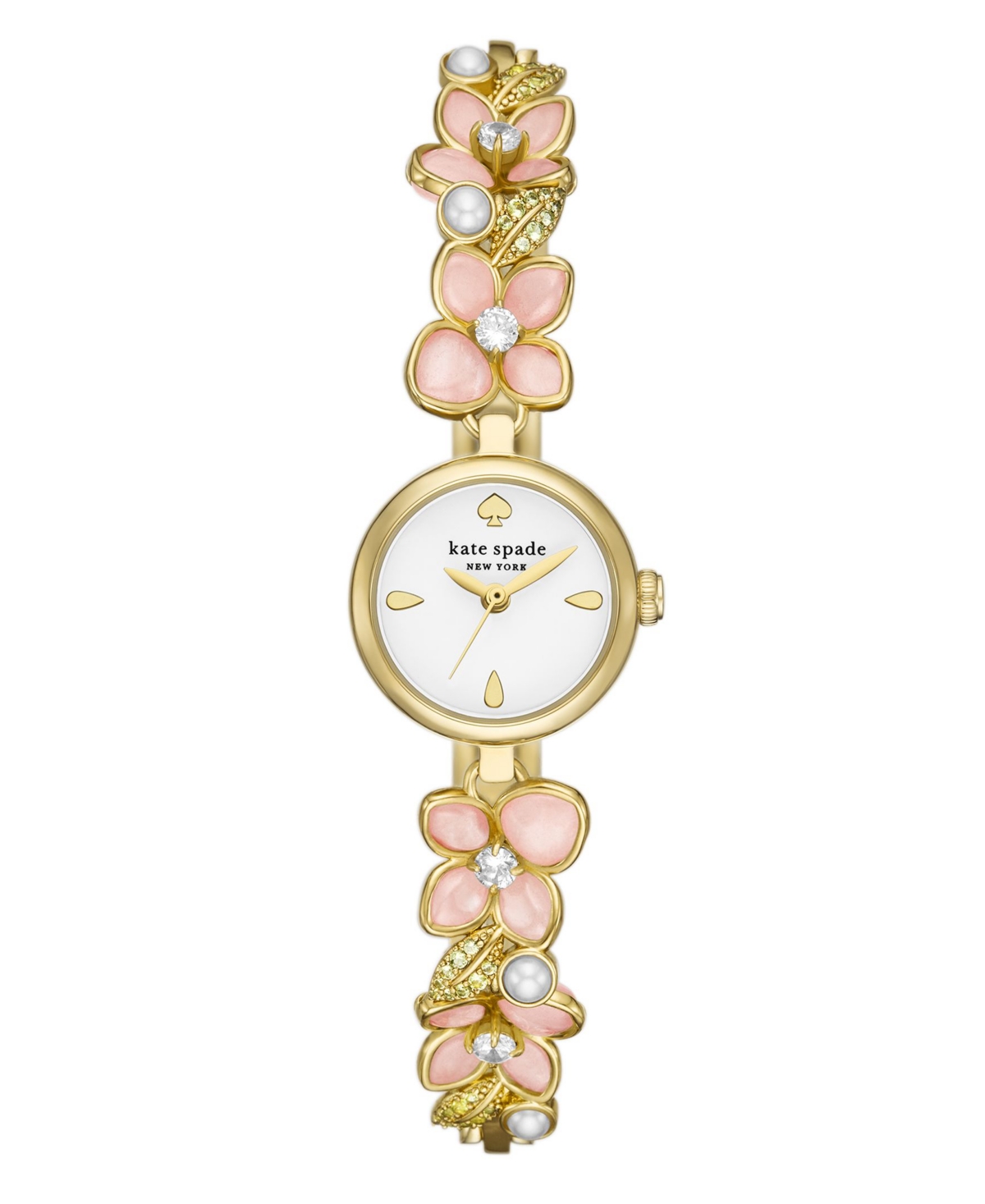 Women's Monroe Three-Hand Gold-Tone Stainless Steel Watch, 20mm - Multicolor