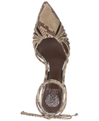 Women's Kota Ankle-Wrap Strappy Pumps