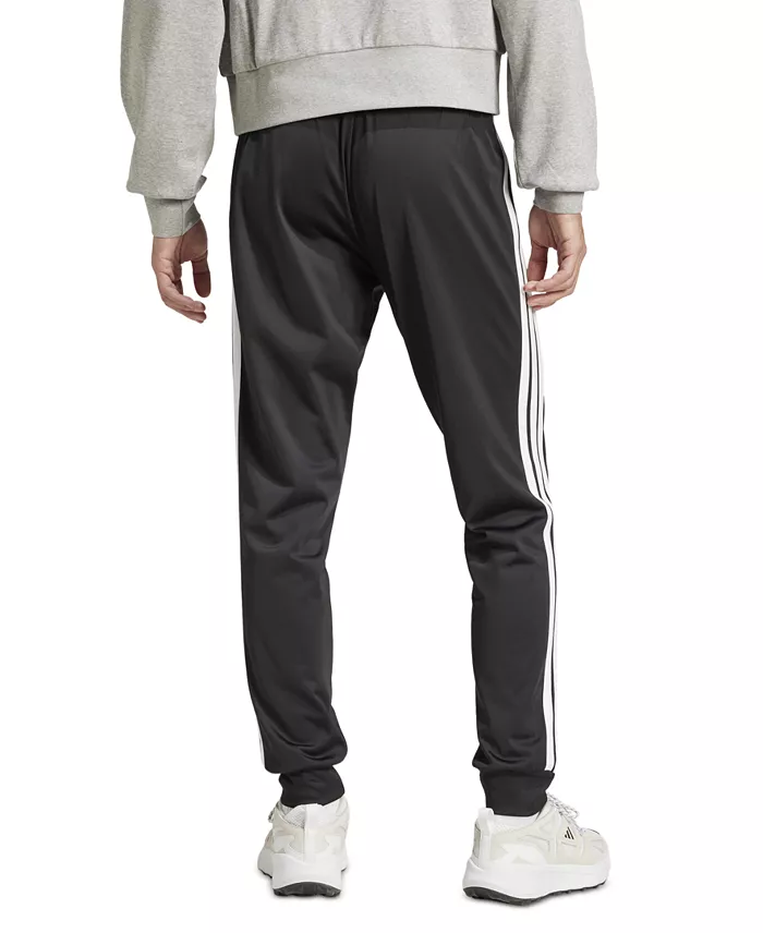 Men's 3-Stripes Tricot Regular Tapered Track Pants - thumbnail 6