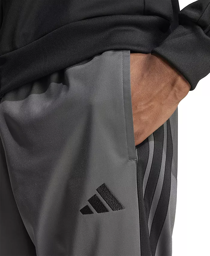 Men's 3-Stripes Tricot Regular Tapered Track Pants - thumbnail 3