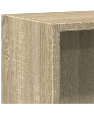 Bookshelf Sonoma Oak 15.7"x9.4"x29.5" Engineered Wood