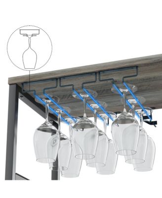 Wine Bar Cabinet – Large Capacity, Adjustable Shelves, Sturdy MDF, Easy Assembly, Ideal for Dining Room, Bar & Kitchen