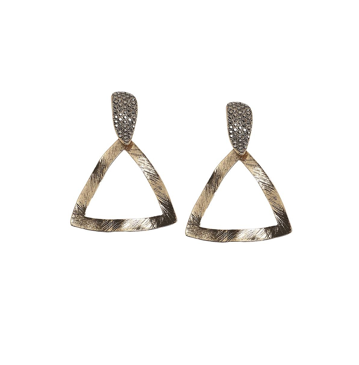 Sohi Party Drop Earrings In Gold