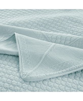 3 PCS 100% Cotton Oversized Bedspread Quilt Set TM -Queen