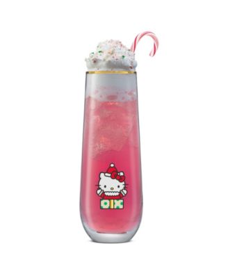 Hello Kitty and Friends Holiday Stemless Flutes, Set of 4