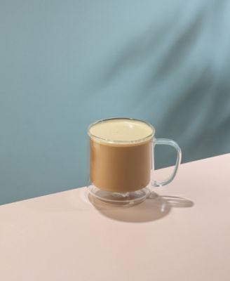 Haven Stackable Double Wall Glass Mugs, Set of 2