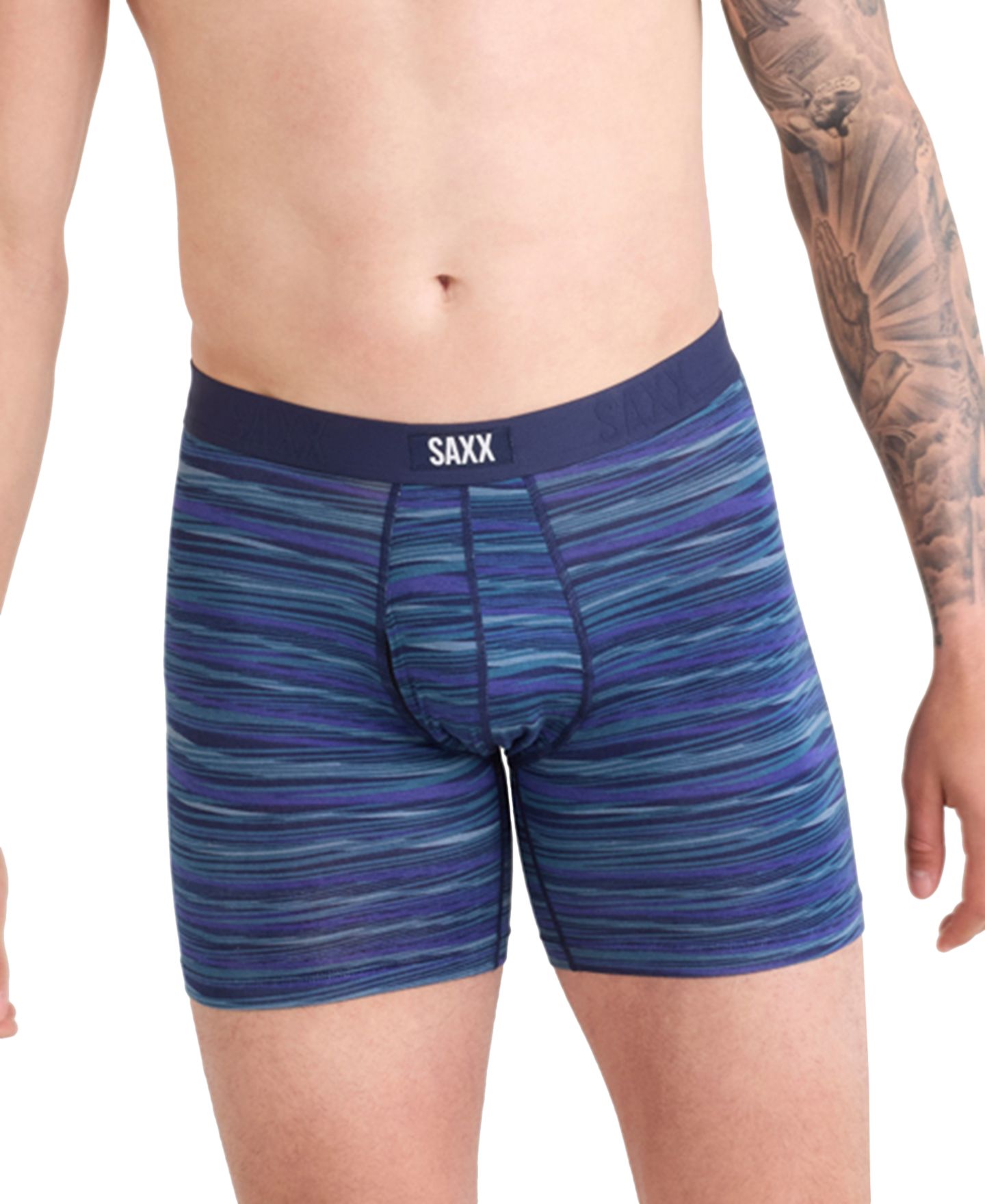 Трусы-боксеры Slim-Fit для мужчин, 2 шт. — SAXX, цвет: Тёмно-синий — фото 2