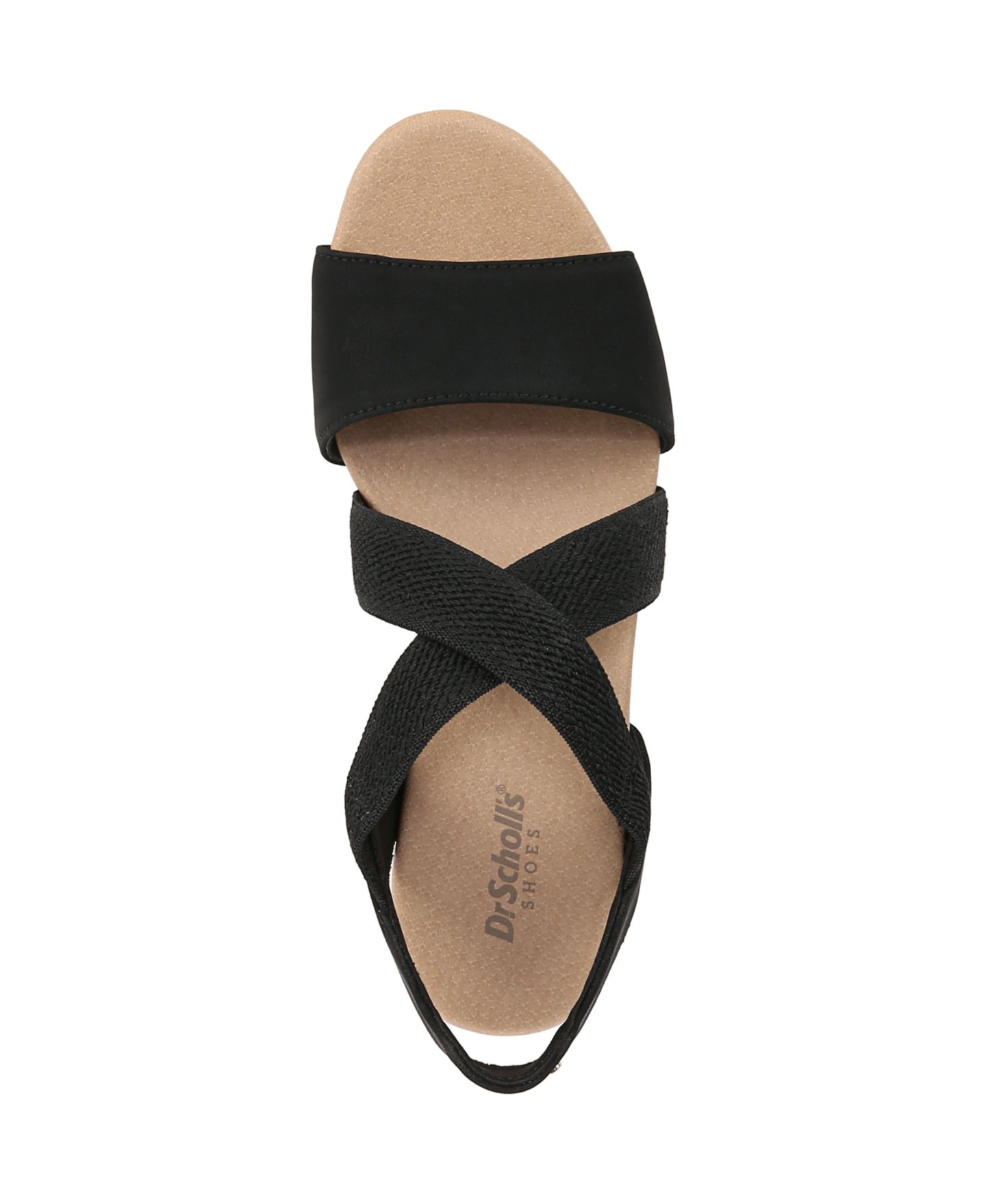 Женские сандалии Dr. Scholl's Just Cute Strappy Wedge, цвет: Чёрный — фото 4