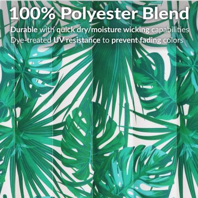 2-Person Quilted Printed Fabric Spreader Bar Hammock/Pillow with S Hooks and Hanging Chains - 450 lb Weight Capacity