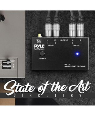 Phono Turntable Preamp with RCA Input & Low Noise Operation