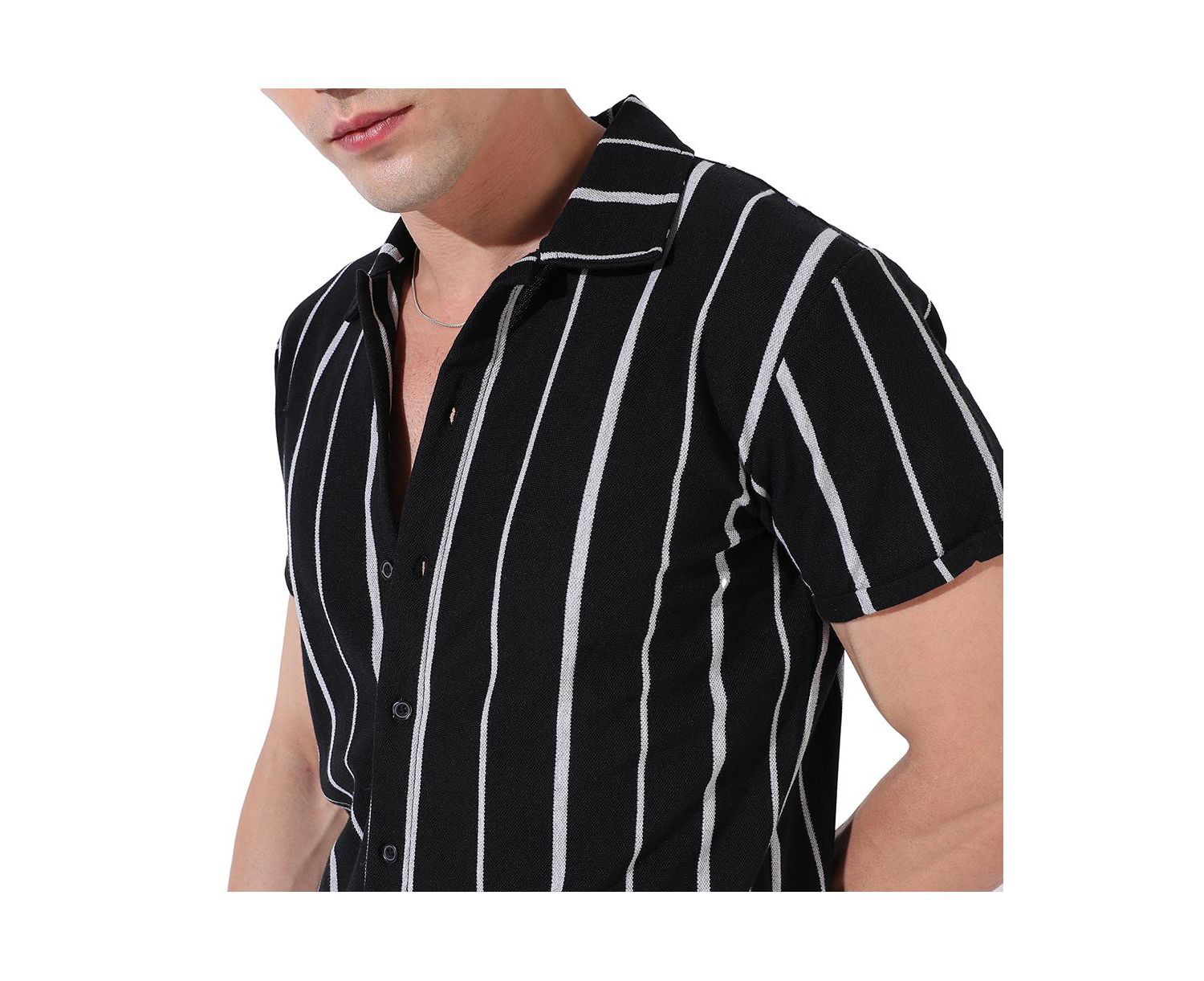 Men's Men Striped Casual Shirts