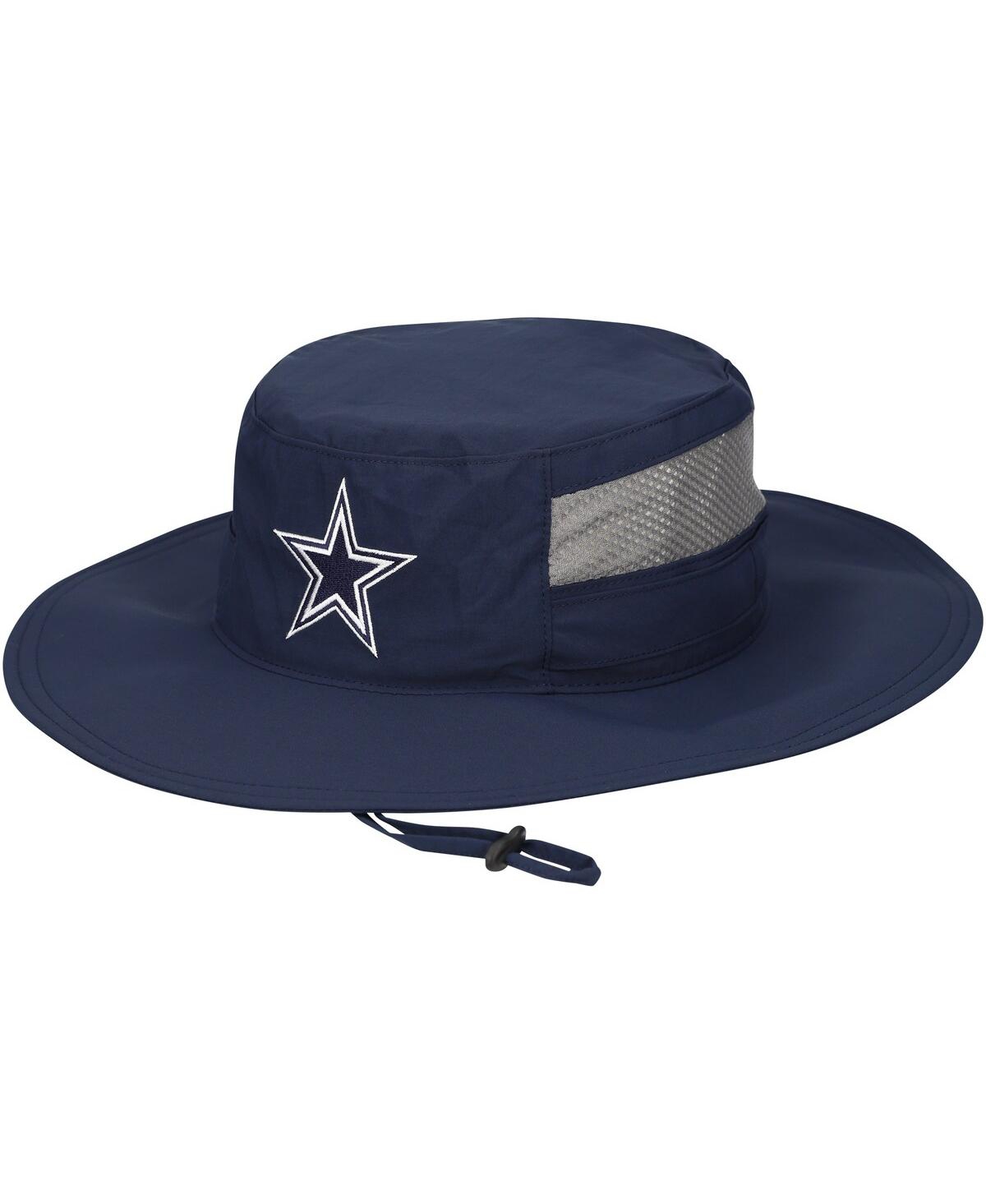 Men's Navy Dallas Cowboys Bora Bora Booney Iii Omni-Shade Bucket Hat - Navy
