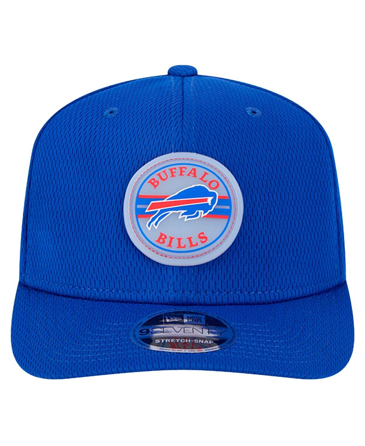 NEW ERA MEN'S ROYAL BUFFALO BILLS ADVENTURE PATCHED 9SEVENTY STRETCH-SNAP ADJUSTABLE HAT 