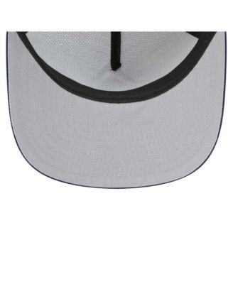 Men's White/Navy Dallas Cowboys Distressed 9FIFTY A-Frame Snapback Hat