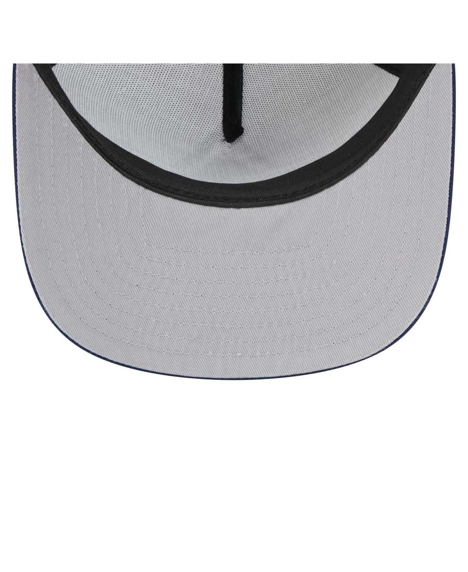 Men's White/Navy Dallas Cowboys Distressed 9FIFTY A-Frame Snapback Hat