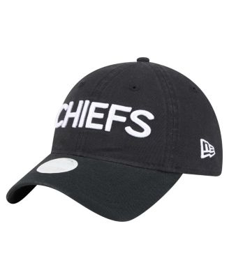 Women's Black Kansas City Chiefs Cece 9TWENTY Adjustable Hat
