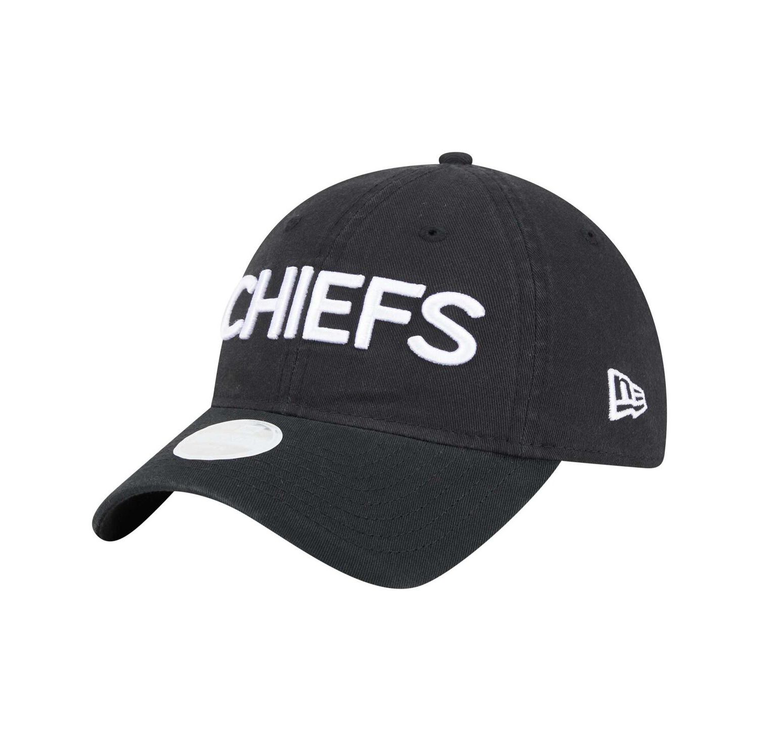 Women's Black Kansas City Chiefs Cece 9TWENTY Adjustable Hat