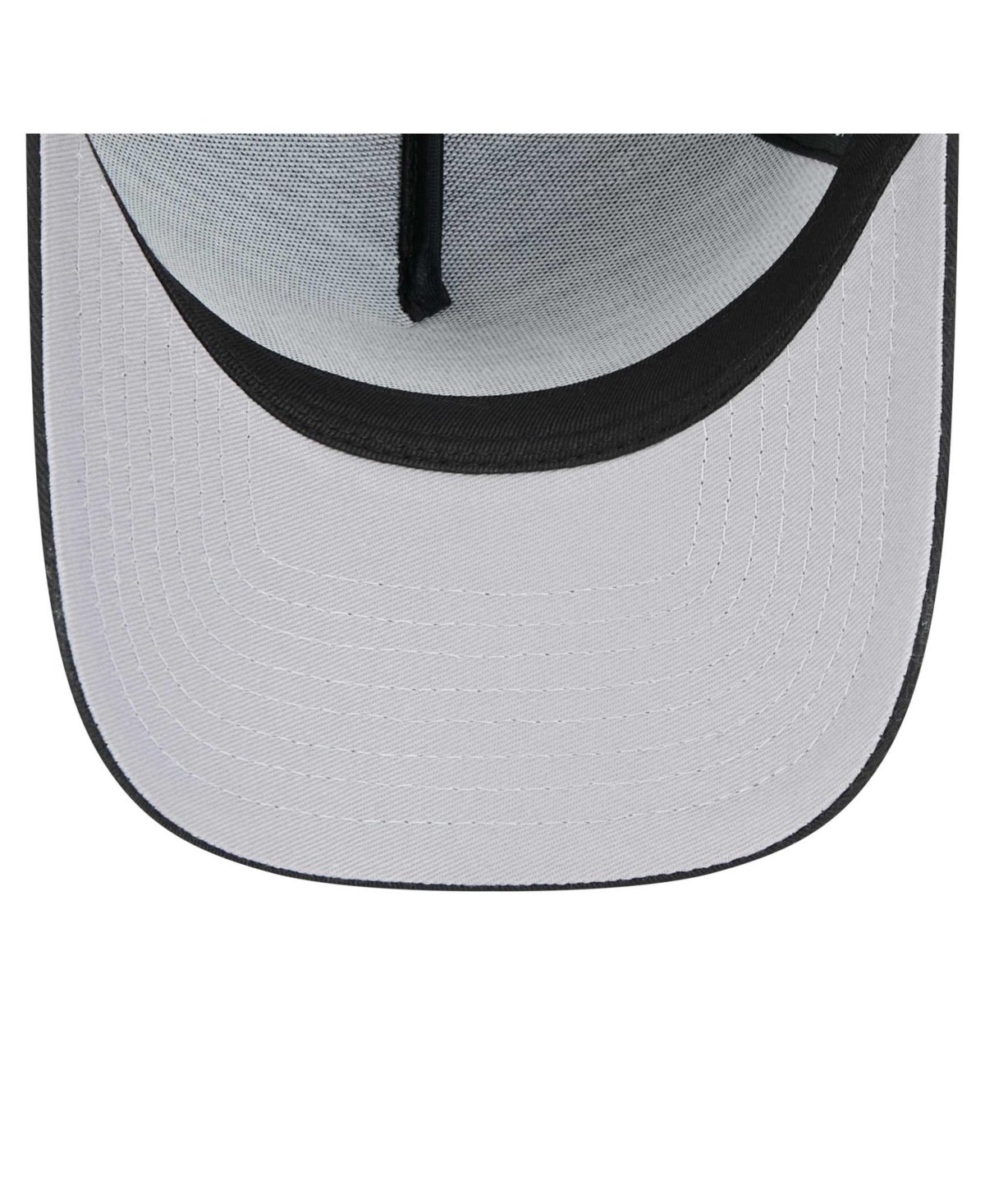 New Era Men's Black New York Yankees 9forty A-frame Adjustable Hat In Black