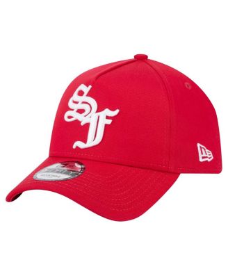 Men's Scarlet San Francisco 49ers Mystic 9FORTY A-Frame Adjustable Hat