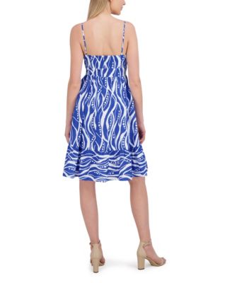 Women's Spaghetti Strap Flared Dress