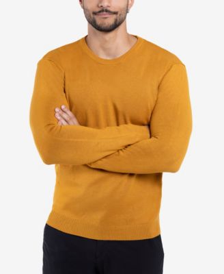 Men's Basic Crewneck Pullover Midweight Sweater