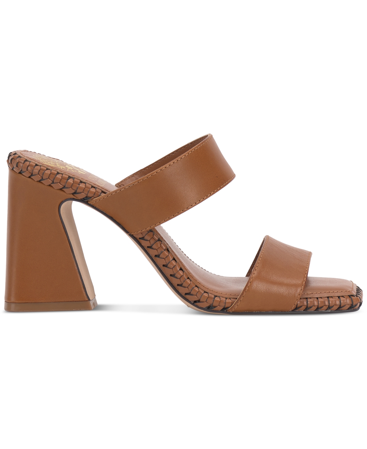 Vince Camuto Kaden Slide Sandal In Caramello Leather