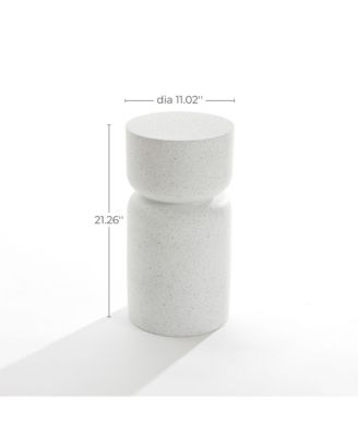 Round MgO Indoor/Outdoor Use Side Table