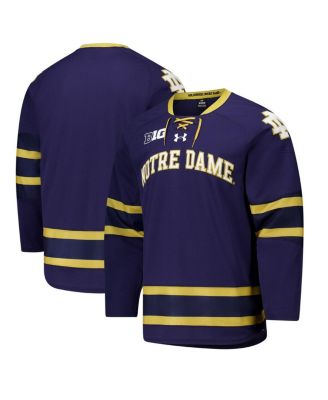 Under Armour - Men's Navy Notre Dame Fighting Irish Replica Hockey Jersey