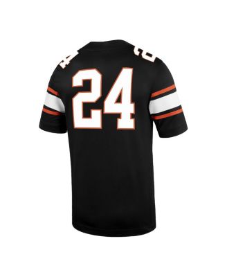 Men's 24 Black Oklahoma State Cowboys Untouchable Football Jersey