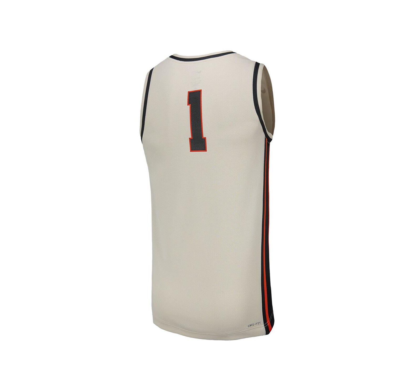 Men's Natural Oregon State Beavers Replica Basketball Jersey