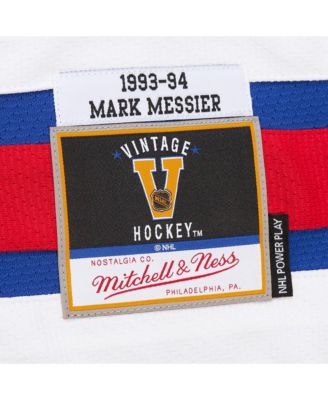 Men's Mark Messier Blue New York Rangers Big Tall 1993/94 Blue Line 2.0 Jersey