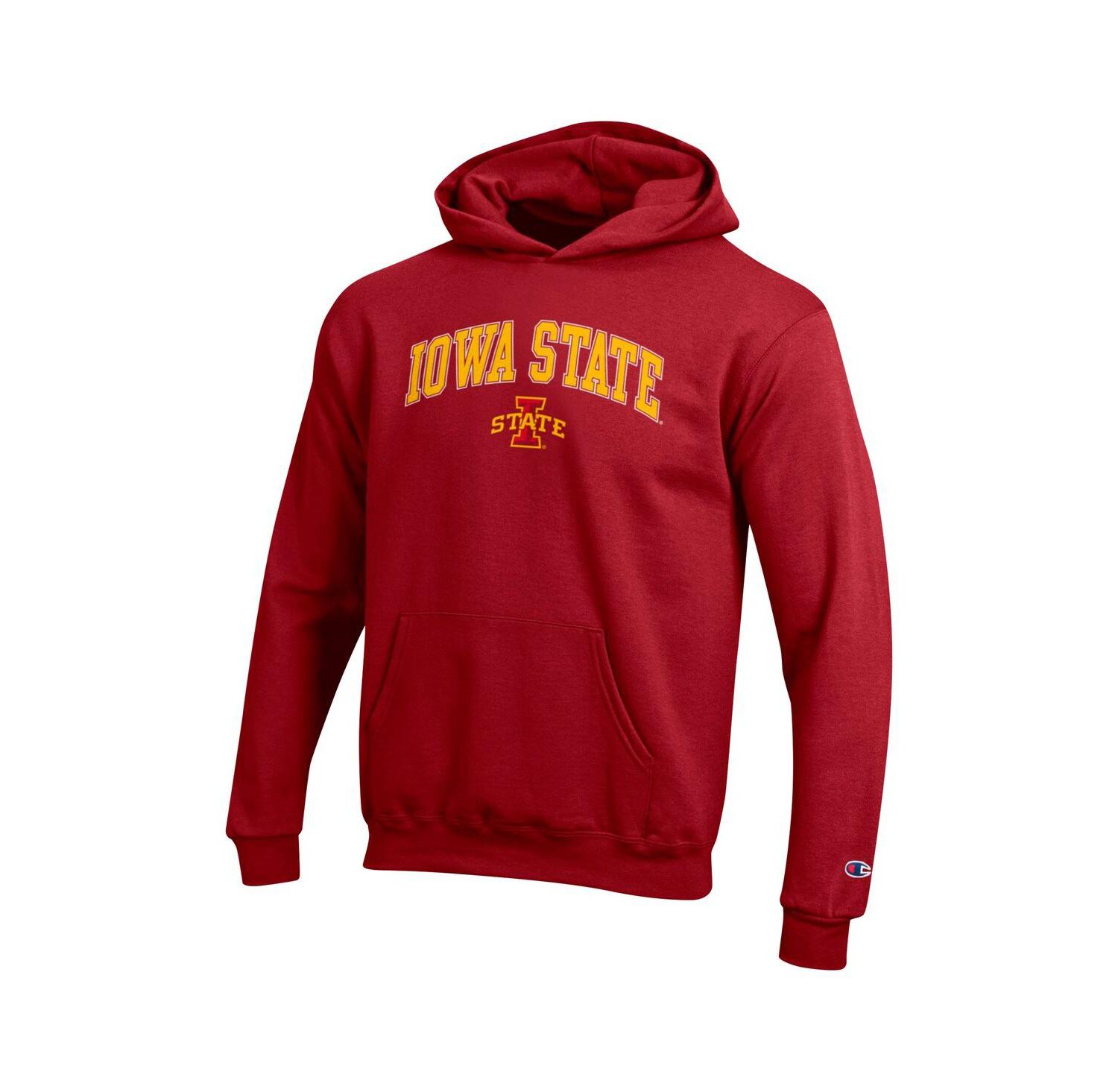 Big Boys and Girls Cardinal Iowa State Cyclones Campus Pullover Hoodie