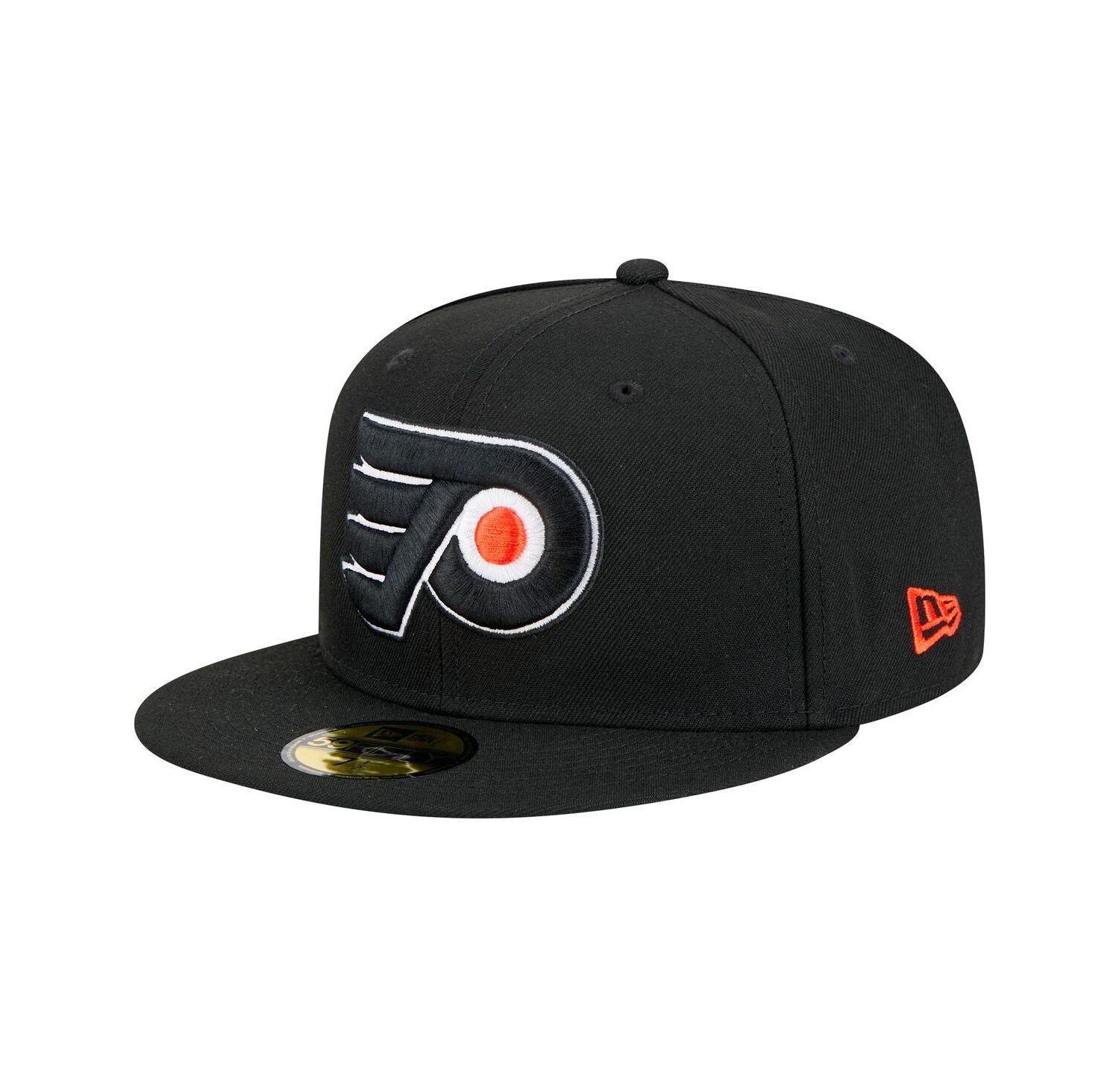 Men's Black Philadelphia Flyers Core 59FIFTY Fitted Hat