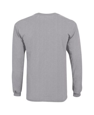 Big Boys and Girls Gray Alabama Crimson Tide Distressed Arch Over Logo Long Sleeve T-Shirt